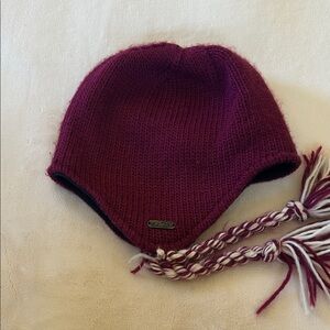 Cozy Purple Knit ski hat